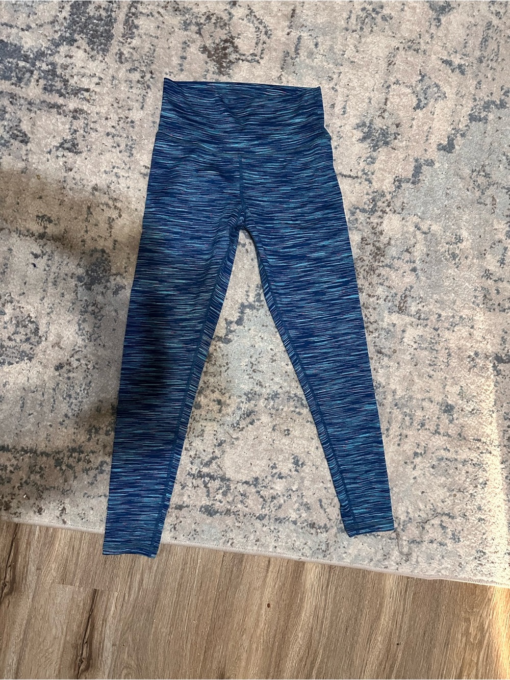 Champion Blue Space-Dye Leggings size S